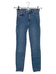 Vorschaubild 1 von Jeans Damen Slim Fit Gr. 36 Blau Casual Denim Hose