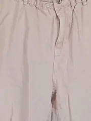 Vorschaubild 2 von Damen Stoffhose Gr. 38 Beige Casual mit Raffbund