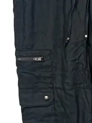 Vorschaubild 2 von Damen Cargohose Jogger Schwarz Gr. 36