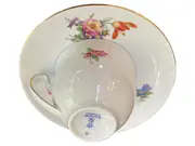 Vorschaubild 1 von Tasse mit Untertasse Blumenmuster Mehrfarbig Klassisch