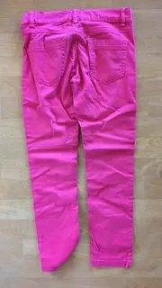 Vorschaubild 2 von Kinder Stoffhose Gr. 140 Pink Casual Mädchen
