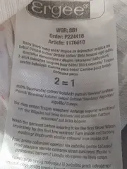 Vorschaubild 4 von Baby Pullover Wickelshirt Gr. 56 Weiß Baumwolle Florales Muster