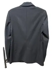 Vorschaubild 2 von Damen Blazer Nadelstreifen Business Schwarz Gr. 34/XS