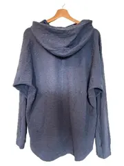 Vorschaubild 2 von Herren Kapuzenpullover Hoodie Blau Gr. L Sportlich