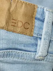 Vorschaubild 5 von EDC Damen Jeans Slim Fit W29/38 Blau Casual Stretch Used Look