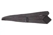 Vorschaubild 2 von Herren Krawatte Schwarz Seide Business Elegant Punkte Muster