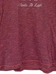 Vorschaubild 3 von Herren T-Shirt Gr. S Rot Casual Logo-Print