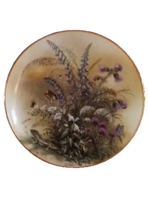 LILIEN PORZELLAN Wandteller