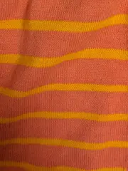 Vorschaubild 4 von Damen Strickjacke Gr. 38 gestreift Pink Orange Sportlich