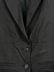 Vorschaubild 2 von Jake's Damen Business Blazer Gr. 34 XS Schwarz Gestreift Elegant