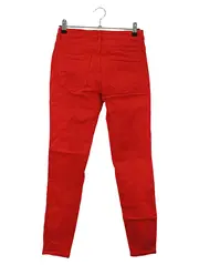 Vorschaubild 2 von Damen Stoffhose Gr. 36 S Rot Casual Slim Fit Hose