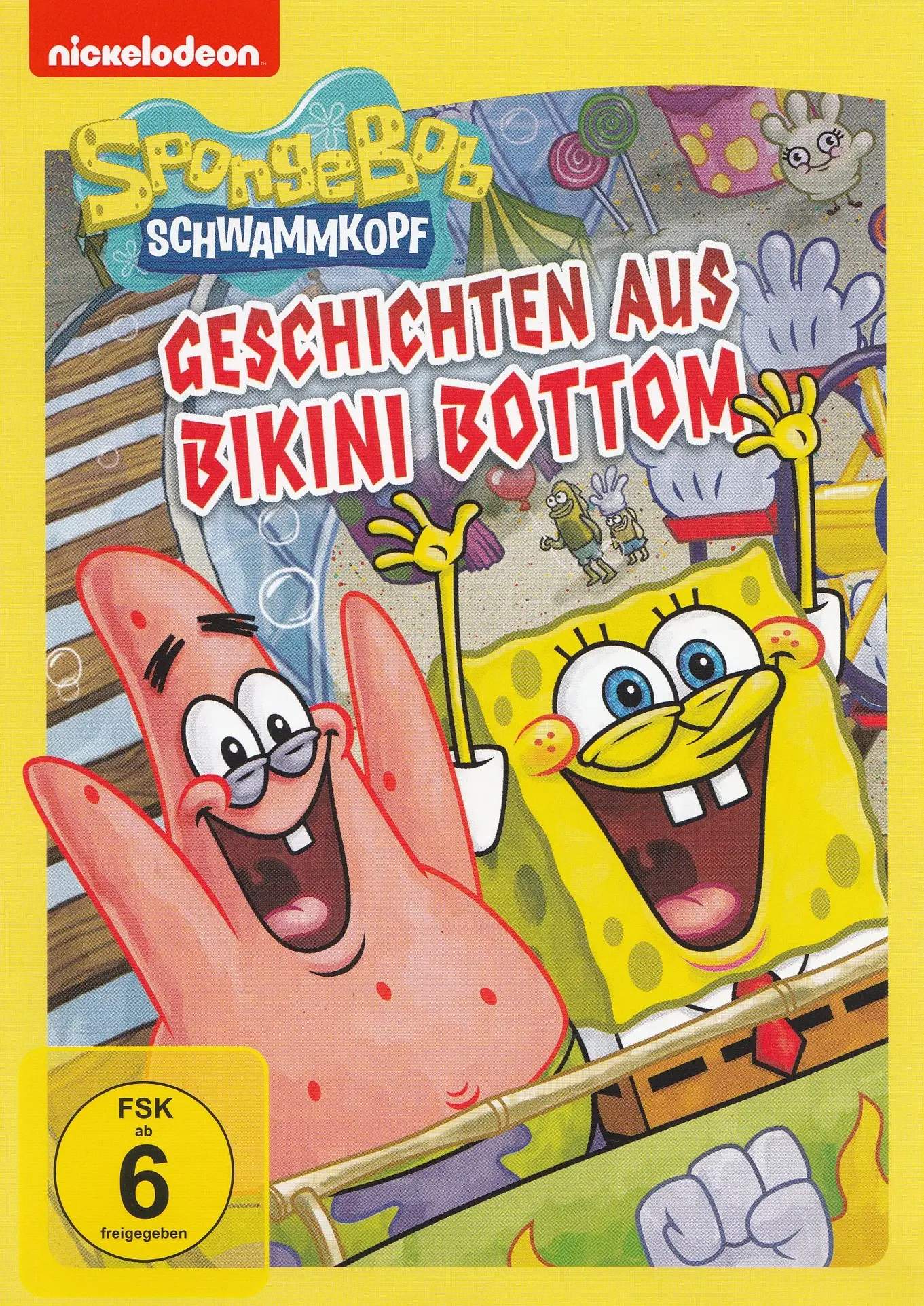 SpongeBob Schwammkopf DVD Serie Nickelodeon Zeichentrick Abenteuer Deutsch