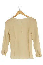 Vorschaubild 2 von MARC O POLO Damen Bluse Beige Gr. 34/XS Elegant Langarm