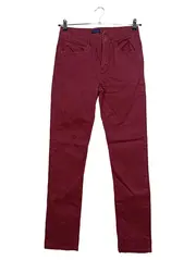 Vorschaubild 1 von HAPPY KIDS® Cordhose Kinder Gr. 170 Bordeaux Rot Baumwolle Jeans