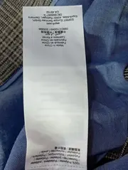 Vorschaubild 4 von Damen Blazer Kariert Braun Gr. 40/XL Business Elegant