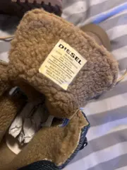 Vorschaubild 2 von Kinder Stiefel Gr. 36 Denim Leder Gefüttert Outdoor Boots