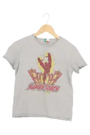 Vorschaubild 1 von Kinder T-Shirt Gr. 128 Grau Human Torch Marvel