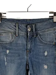 Vorschaubild 3 von Damen Skinny Jeans Blau W26 L32 Baumwolle Casual Freizeit Logo