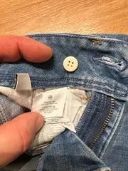 Vorschaubild 7 von Damen Skinny Jeans Blau W26 L32 Baumwolle Casual Freizeit Logo