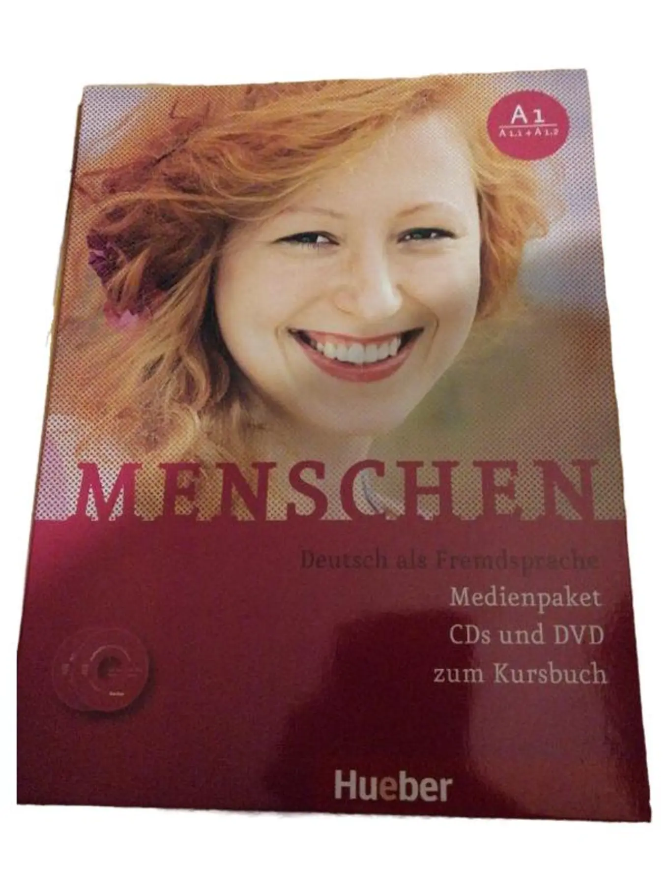 Hueber Menschen Deutsch als Fremdsprache A1 Kursbuch Medienpaket CD DVD