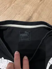 Vorschaubild 3 von Sport T-Shirt Kinder Gr. 152 Schwarz Logo Print Baumwolle