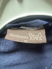 Vorschaubild 4 von Nonito Kids Steppweste Kinder Gr. 86 Blau Weste gefüttert Fleece