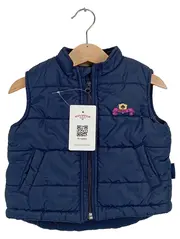 Vorschaubild 1 von Nonito Kids Steppweste Kinder Gr. 86 Blau Weste gefüttert Fleece
