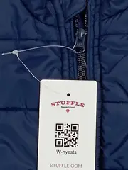 Vorschaubild 2 von Nonito Kids Steppweste Kinder Gr. 86 Blau Weste gefüttert Fleece