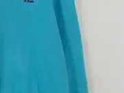 Vorschaubild 3 von Herren Pullover Langarm Uni Türkis Gr. M Baumwolle Freizeit