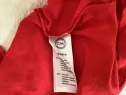 Vorschaubild 2 von TCM Damen Top Tanktop Gr. 40/42 Rot Baumwolle Viskose Ärmellos