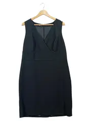 Vorschaubild 1 von Taifun Businesskleid Damen Ärmellos Etuikleid Uni Schwarz Gr. 44/XXL