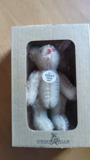 Vorschaubild 1 von Club Teddybär 2001 Kuscheltier Beige 10cm Sammlerstück