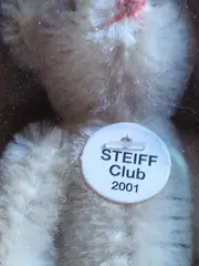 Vorschaubild 2 von Club Teddybär 2001 Kuscheltier Beige 10cm Sammlerstück