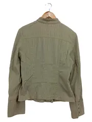 Vorschaubild 2 von Jeansjacke Damen Grün Gr. 36/S Baumwolle Casual Klassisch