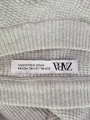 Vorschaubild 3 von Herren Sweatshirt Grau Rippstrick Baumwolle Gr. 52/XL Basic Casual