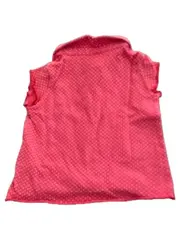 Vorschaubild 3 von Baby Mädchen Shirt Gr. 68 Rot Gepunktet Rüschenkragen Ärmellos