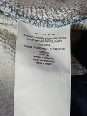 Vorschaubild 5 von Damen Freizeitkleid Gr. 40/L Blau Meliert Casual Midikleid Baumwolle