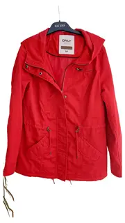 Vorschaubild 1 von Leichte Jacke Damen Rot Gr. 38/M Casual Übergangsjacke