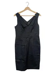 Vorschaubild 1 von Collection Damen Businesskleid Etuikleid Schwarz Gr. 38 Elegant