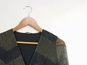 Vorschaubild 5 von festliches Kleid Damen elegant grün floral Spitze Gr. 38/M