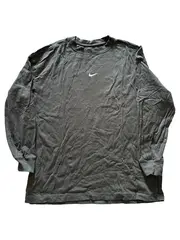 Vorschaubild 2 von Damen Langarmshirt Sportlich Schwarz Gr. 34/XS Logo Oversized
