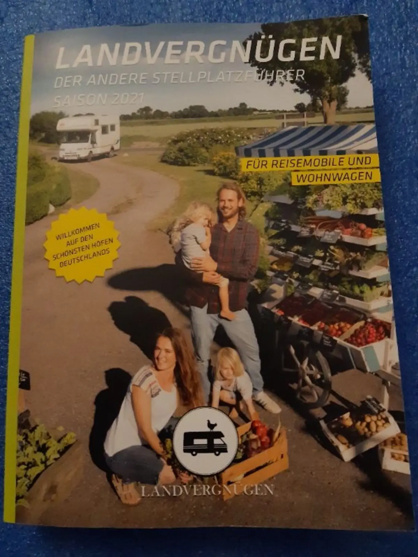 Landvergnügen Stellplatzführer 2021 Wohnmobil Camping Deutschland