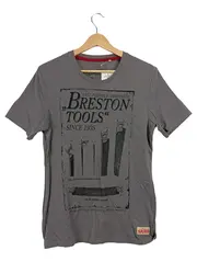 Vorschaubild 1 von EDC T-Shirt Herren Grau Gr. 44/XS Baumwolle Kurzarm Casual Grafik