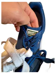 Vorschaubild 4 von Suede Classic Sneaker Herren Blau Wildleder Gr. 37 Sportschuhe