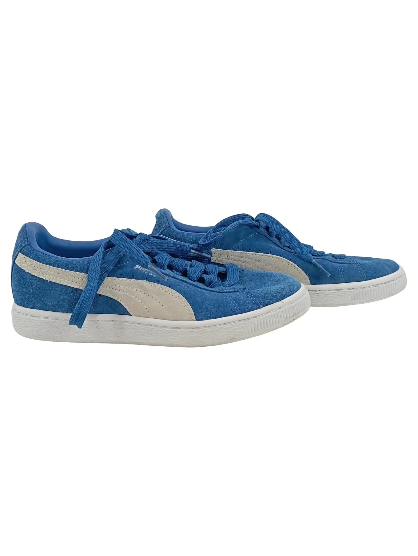 PUMA Suede Classic Sneaker Herren Blau Wildleder Gr. 37 Sportschuhe
