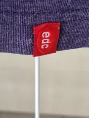 Vorschaubild 6 von Damen Langarmshirt Lila Print Gr. M 38 Baumwolle