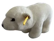 Vorschaubild 1 von Eisbär Kuscheltier Plüschtier Bär Weiß 19 cm Knopf im Ohr