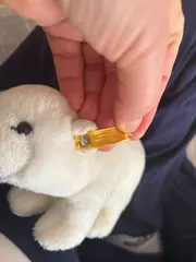 Vorschaubild 4 von Eisbär Kuscheltier Plüschtier Bär Weiß 19 cm Knopf im Ohr