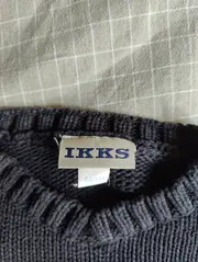 Vorschaubild 5 von Kinder Pullunder Gr. 116 Blau Baumwolle Strickweste Casual