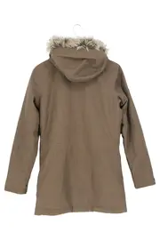 Vorschaubild 2 von Damen Winterjacke Outdoor Parka Kapuze Fell Gr. 34/XS Braun